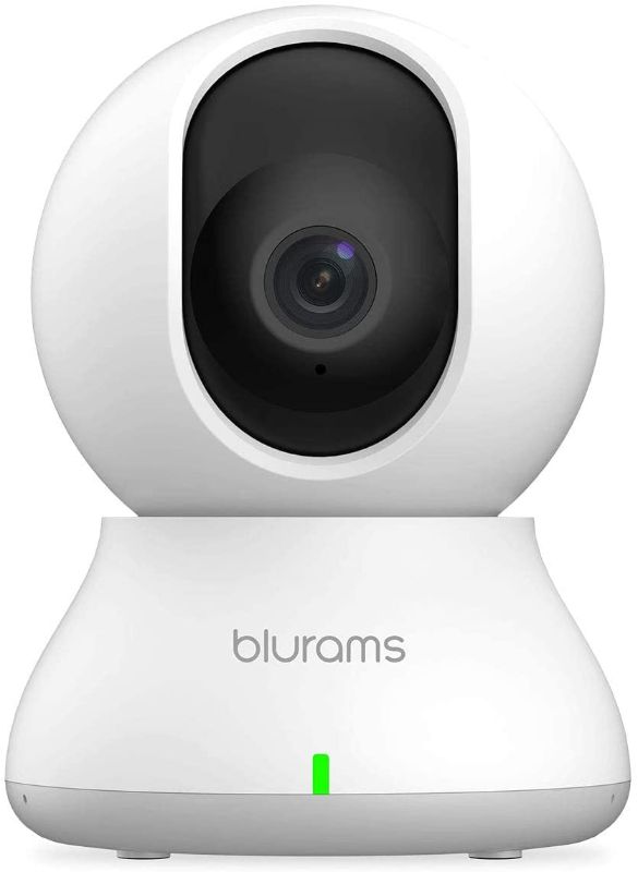 Photo 1 of Security Camera 2K, blurams Baby Monitor Dog Camera 360-degree for Home Security w/ Smart Motion Tracking, Phone App, IR Night Vision, Siren, Works with Alexa & Google Assistant & IFTTT, 2-Way Audio
