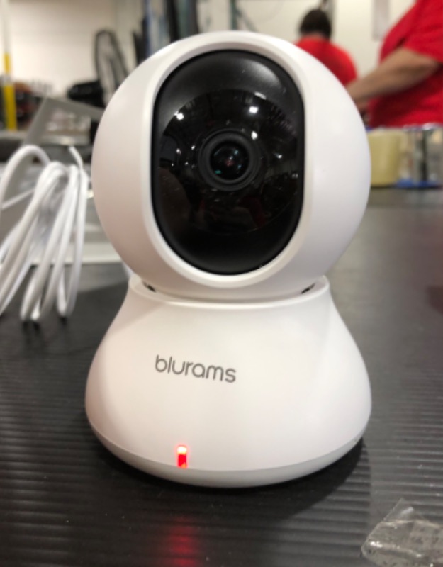 Photo 2 of Security Camera 2K, blurams Baby Monitor Dog Camera 360-degree for Home Security w/ Smart Motion Tracking, Phone App, IR Night Vision, Siren, Works with Alexa & Google Assistant & IFTTT, 2-Way Audio
