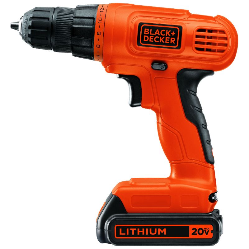 Photo 1 of BLACK+DECKER LD120VA 20V Max Drill Drivers Lithium Cordless Drill
