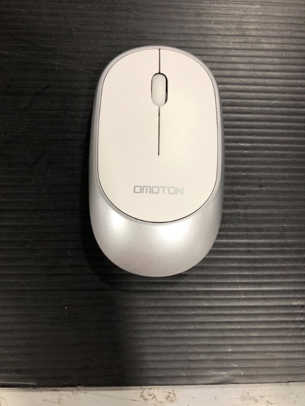 Photo 1 of OMOTON Bluetooth Mouse for Mac, Wireless Mouse for MacBook Air/Pro, Silent Mouse for MacBook, iPad, iPad Pro, Laptop, Computer, PC, Notebook, Silver
