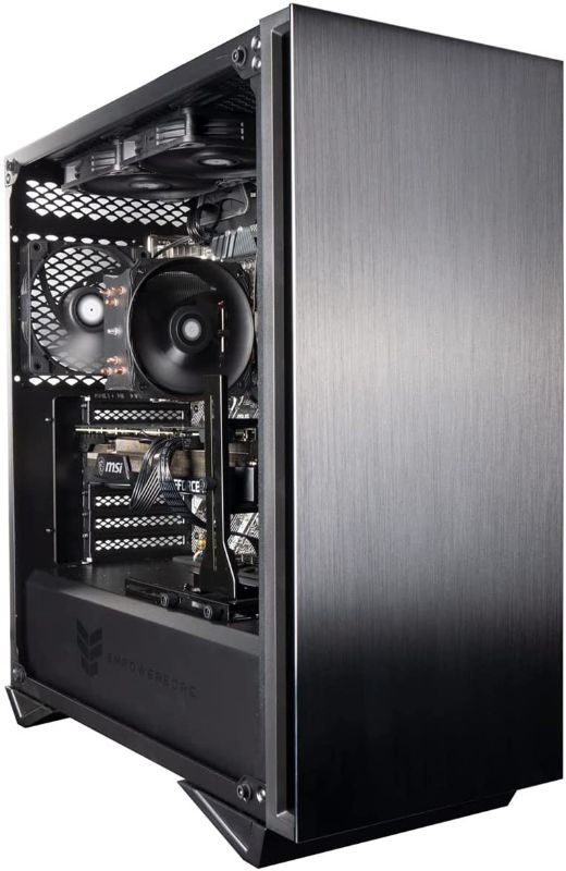 Photo 1 of Empowered PC Sentinel Gamer PC (NVIDIA GeForce RTX 2060 12GB (> RTX 3050), AMD Ryzen 7 5800X, 32GB RAM, 512GB NVMe SSD + 2TB HDD, 650W PSU, AC WiFi, Windows 11 Pro) Tower Gaming Desktop Computer