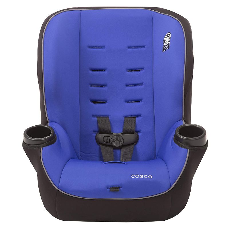 Photo 1 of Cosco Onlook 2-in-1 Convertible Car Seat, Rear-Facing 5-40 pounds and Forward-Facing 22-40 pounds and up to 43 inches, Vibrant Blue