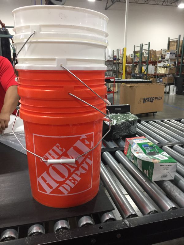 Photo 1 of 4 HOME DEPOT BUCKETS
DIRTY AND ONE IS BENT