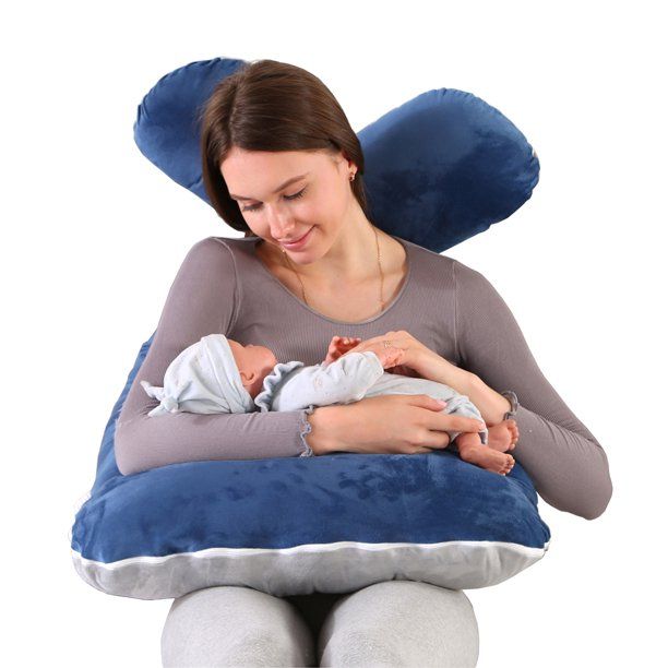 Photo 1 of Topchances Multi-function U Shape Body Pillow Pregnancy Comfort Support Cushion Sleep Pregnancy Pillow Detachable Extension
