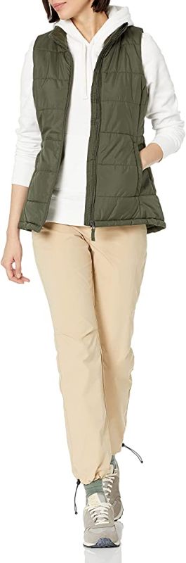 Photo 1 of Amazon Essentials Women's Mid-Weight Puffer Vest

