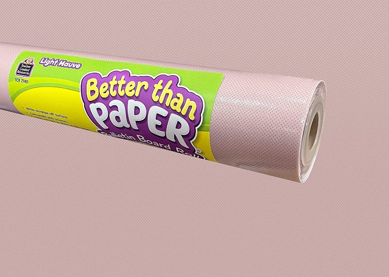 Photo 1 of Light Mauve Better Than Paper® Bulletin Board Roll
