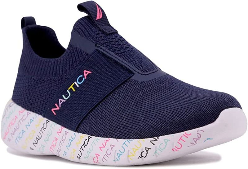 Photo 1 of Nautica Kids Girls Youth Athletic Fashion Sneaker Running Shoe -Slip On- Little Kid/Big Kid
SIZE 2