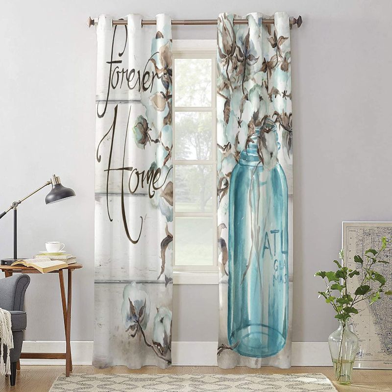 Photo 1 of bathing curtain says ''foreverhome''
