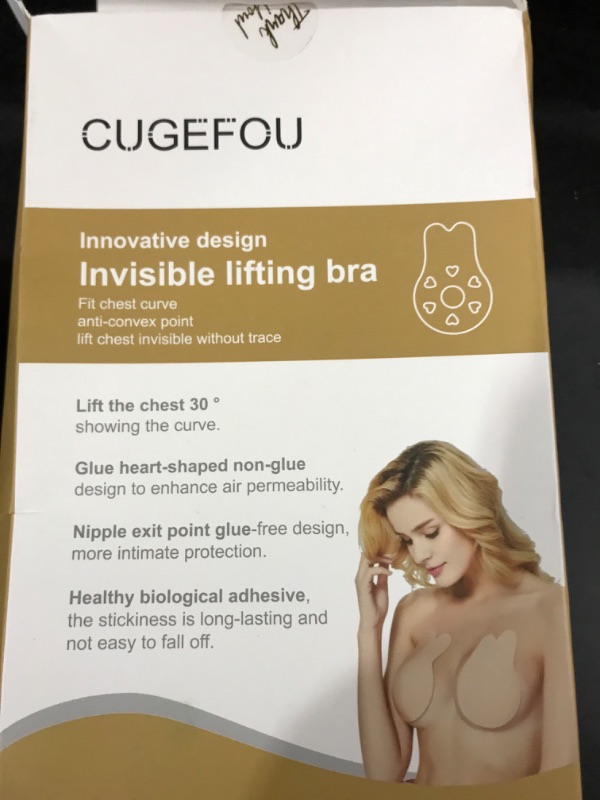 Photo 1 of 3 pairs CUGEFOU invisible lifting bra