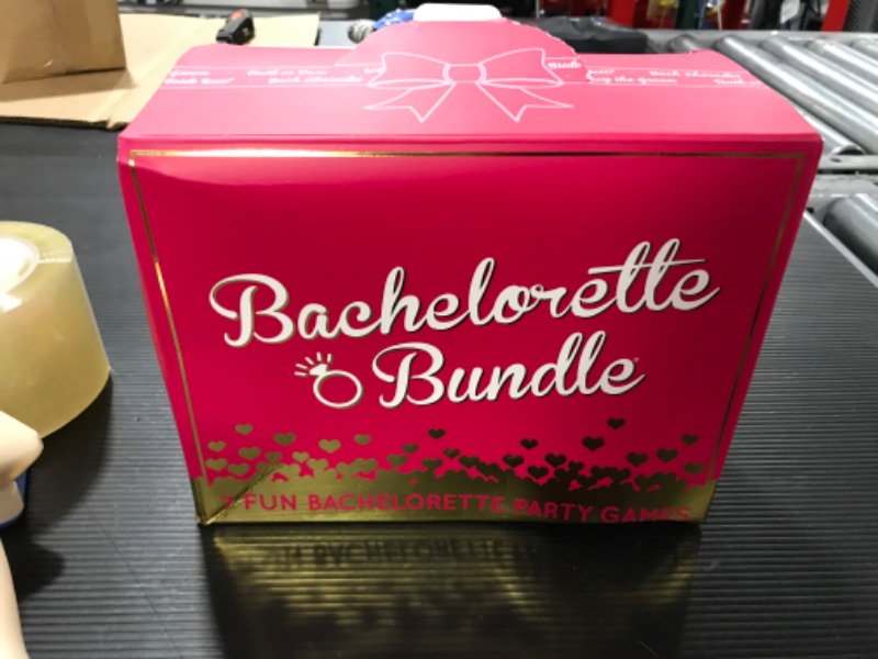Photo 1 of Bachelorette Bundle - 7 Fun Bachelorette Party Games, from That's What She Said Game, Ages 17+
