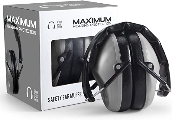 Photo 1 of Pro For Sho 34dB Shooting Ear Protection - Special Designed Ear Muffs Lighter Weight & Maximum Hearing Protection

