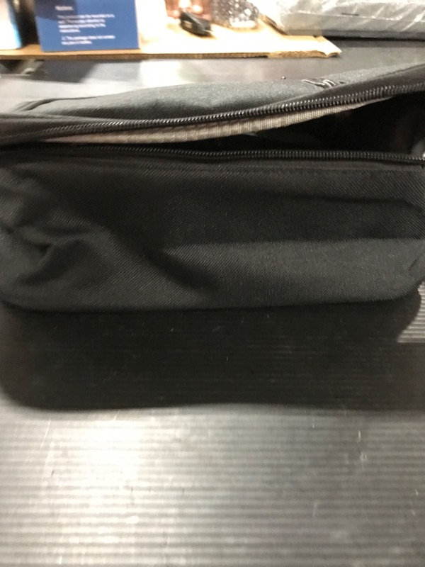 Photo 1 of black lunch bag 11'' L