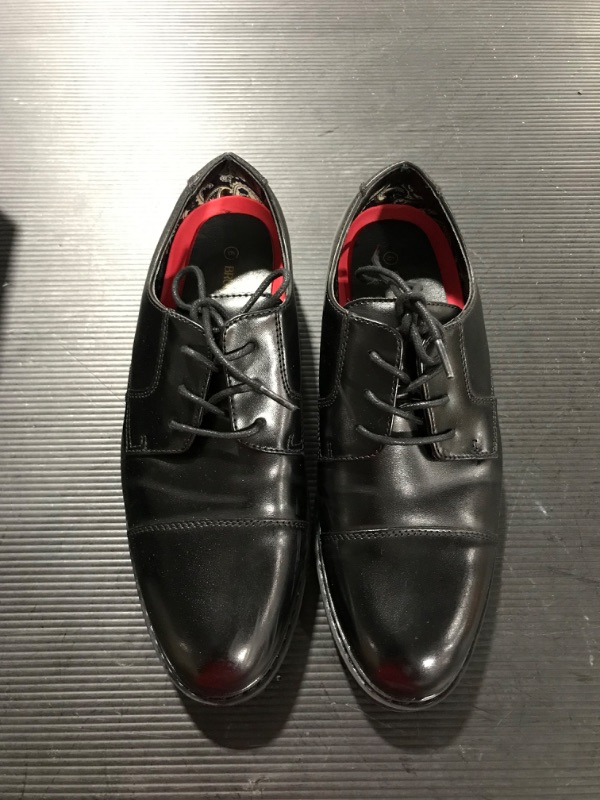 Photo 2 of Bruno Marc Boy’s Dress Oxford Formal Shoes black 
SIZE 6