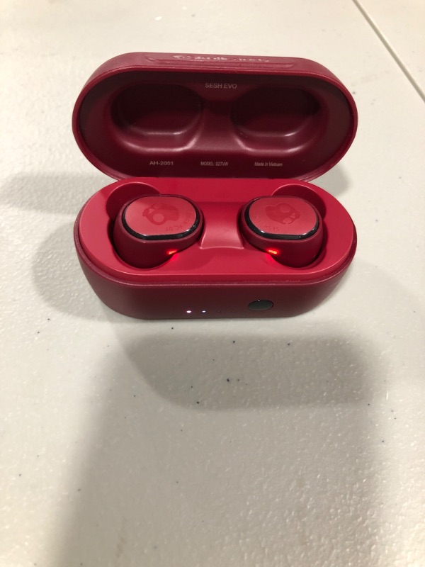 Photo 2 of Skullcandy Sesh Evo True Wireless In-Ear Earbud - Deep Red