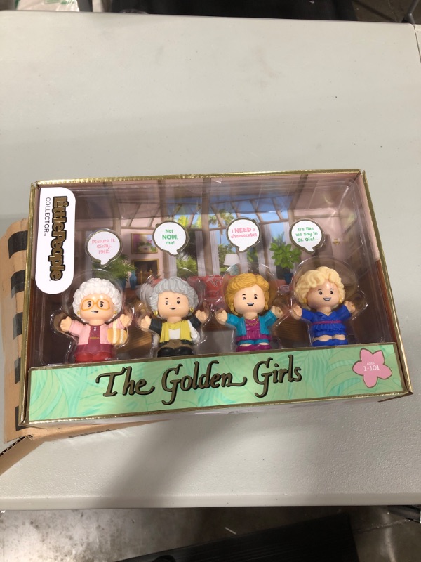 Photo 2 of Little People Collector The Golden Girls Action Figure Set, 4 Pieces