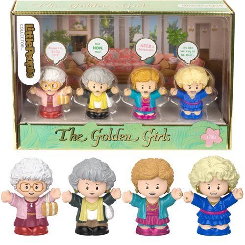 Photo 1 of Little People Collector The Golden Girls Action Figure Set, 4 Pieces