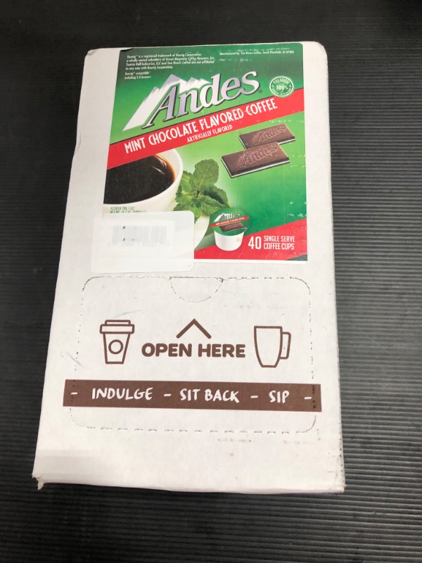 Photo 2 of Andes Mints Coffee, 40 Count K Cups
