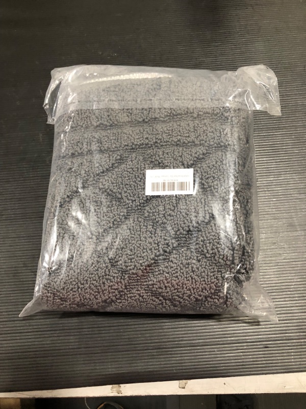 Photo 1 of DEXDE Front Door Mat Non-Slip Indoor Doormat Washable Door Mats Indoor Entrance Low Profile Rugs for Entryway Door Carpet for Home Entryway, 24"x36" Grey