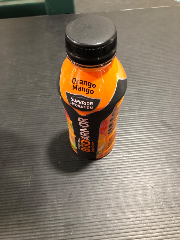 Photo 3 of BODYARMOR Sports Drink, Orange Mango, 16 fl oz, 12 count Best By: 06/2022