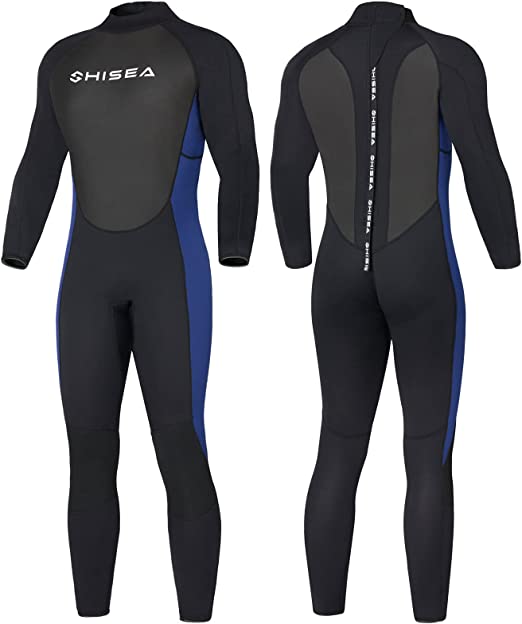 Photo 1 of HISEA Wetsuit Men Neoprene Full Scuba Diving Suits Thermal Swimsuit Long Sleeve Back Zip for Water Sports
size xxl