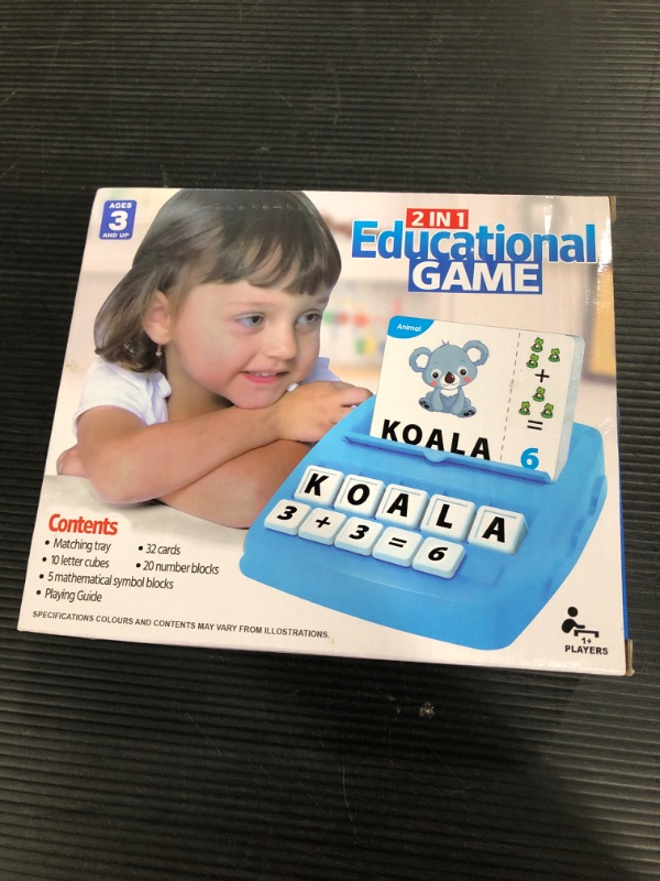 Photo 1 of 2 in 1 educational game 