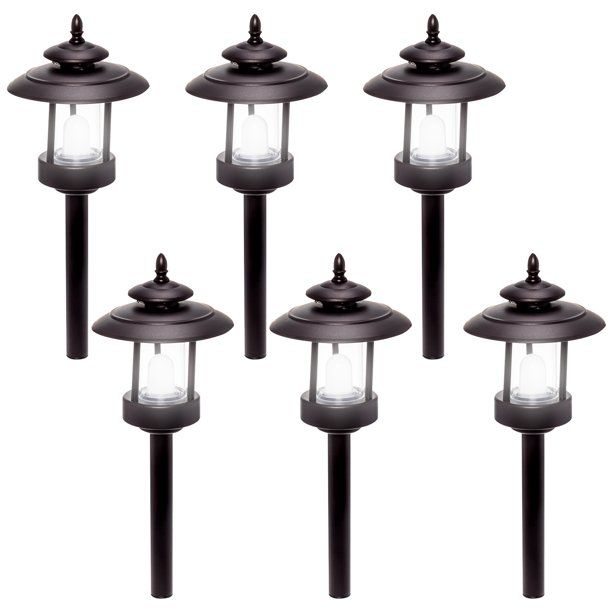 Photo 1 of 6 Pack Westinghouse 100 Lumen Low Voltage LED Pathway Light Landscape Lights (Bronze)