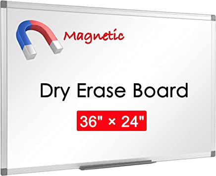 Photo 1 of 36" x 24", Aluminum Alloy Frame, Magnetic Dry Erase Board, White Board, Magnetic Whiteboard, Magnetic White Board, Whiteboard, Honeycomb Core, Large Whiteboard, White Boards for Wall
