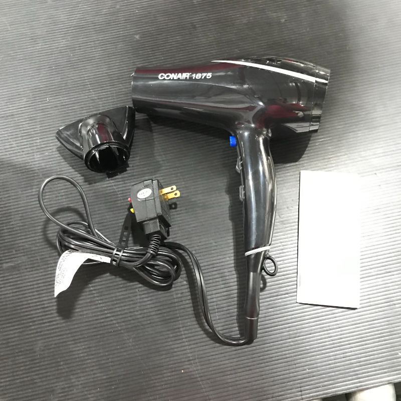 Photo 2 of Conair 1875 Watt Shine & Style Hair Dryer
