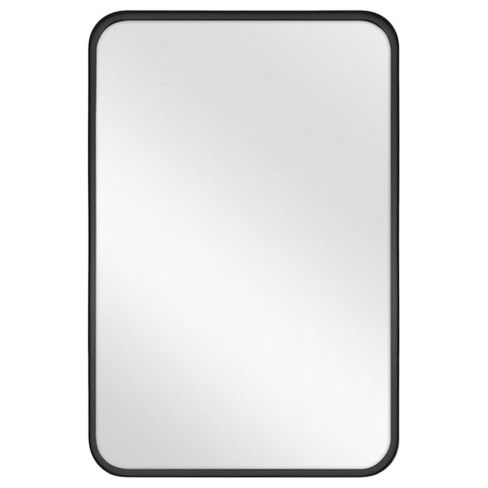 Photo 1 of 24*36in Silver Rectangular Round Edged Mirror