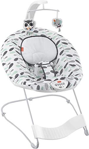 Photo 1 of Fisher-Price See and Soothe Deluxe Bouncer Climbing Leaves Portable Soothing ...
