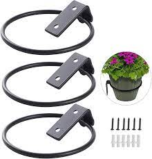 Photo 1 of Buy 4 Inch Wall Planter Holder Flower Pot Holder Rings Wall Mounted 3 Pack