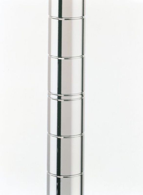 Photo 1 of Metro 33UP Metro Site Select Chrome Plated Steel Mobile Post, 1" Diameter x 34-1/2" Height (Pack of 4)
