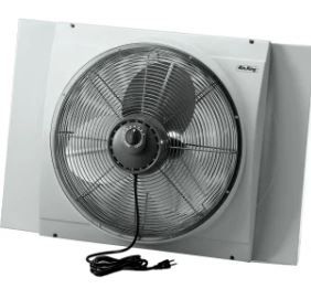 Photo 1 of Air King 26-3/4 Inch 3560 CFM Whole House Window Mounted Fan with Storm Guard Housing from the Window Fans Collection
