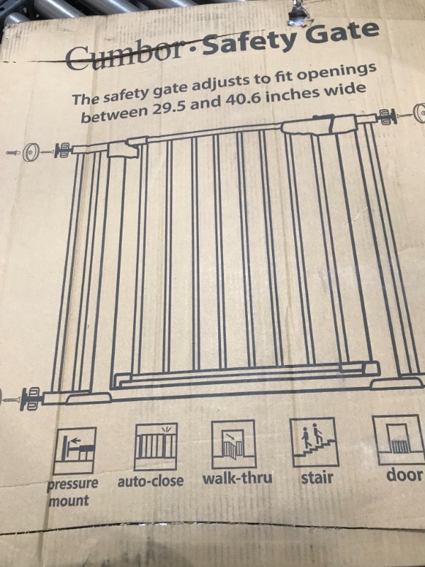 Photo 1 of 29-40.6IN Safety Hallway Gate 