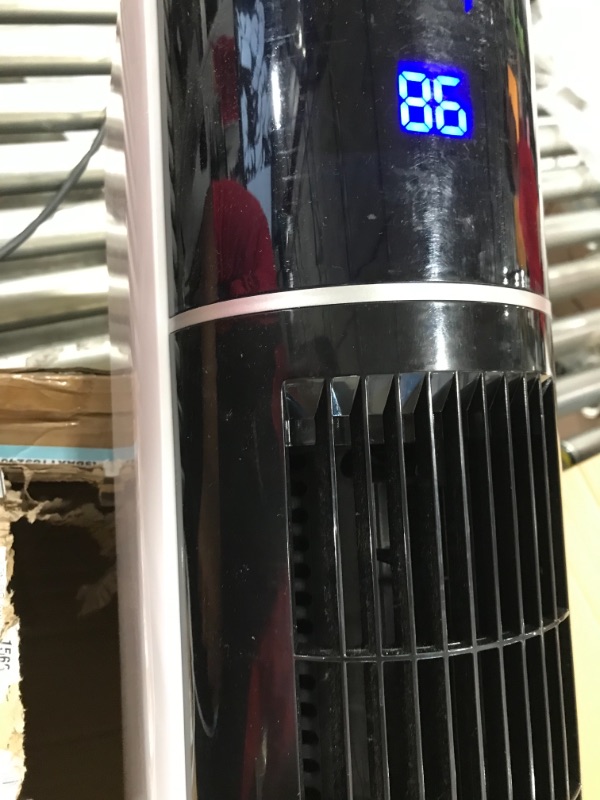 Photo 2 of LifePlus Evaporative Air Cooler Fan, Portable Bladeless Tower Fan with Ice Water Cooling and Humidifier, Swamp Cooler