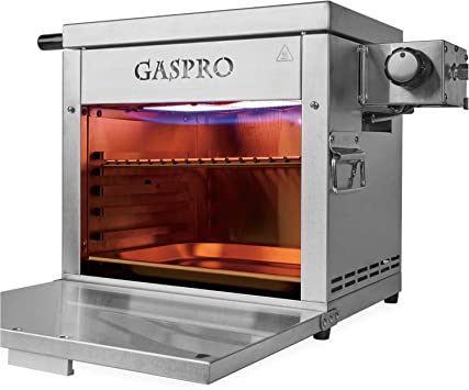 Photo 1 of GASPRO Multi-Tasking Propane Infrared Outdoor Cooking Master, XL Steakhouse & Cast-Iron Griddle 2-in-1, Dustproof Foldable Panel
