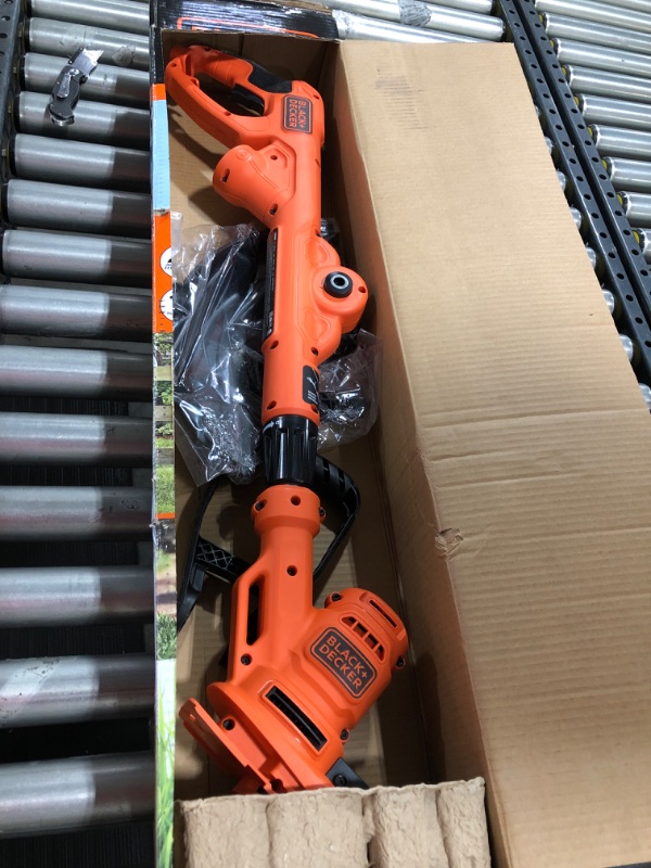 Photo 1 of Black & Decker BESTA510/GH900 Besta510 Electric String Trimmer/Edger, 6.5 A, 0.065 In Dia Line, 18 In L Shaft

