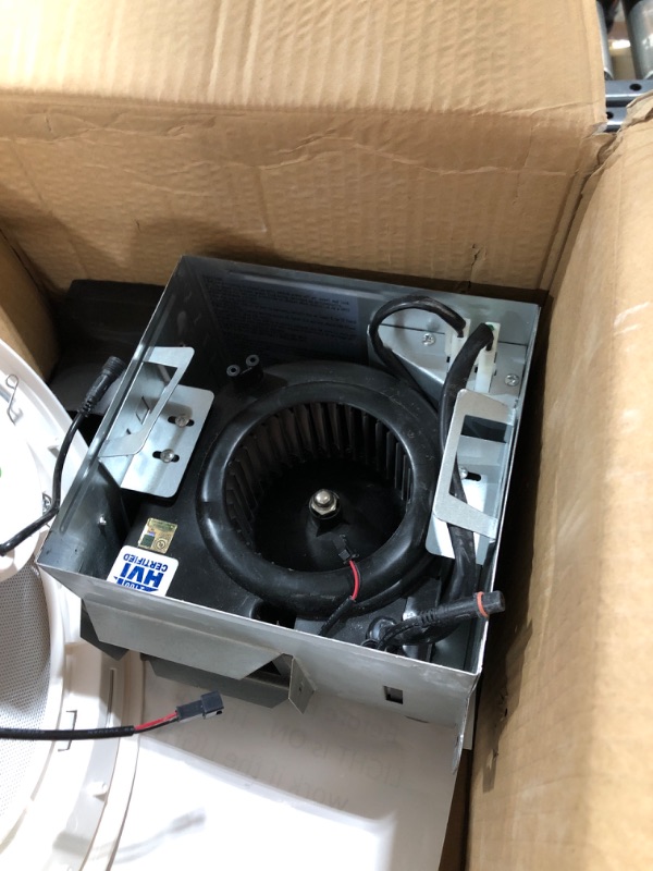 Photo 1 of Home NetWerks 80 CFM Ceiling Mount Bluetooth Stereo Speaker Bathroom Exhaust Fan--- 