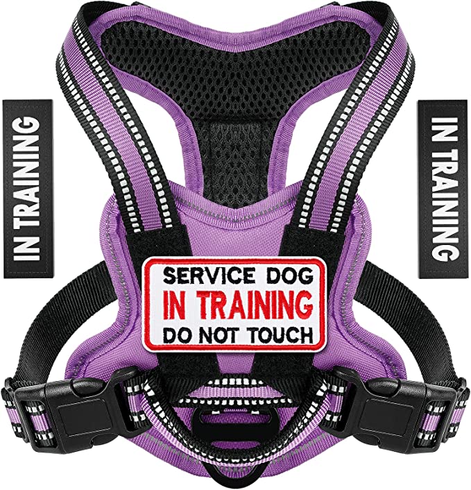 Photo 1 of Bolux in Training Dog Harness, Over The Head Dog Harness No Pull Dog Oxford Vest Reflective Breathable Adjustable Pet Halter for xl Size 