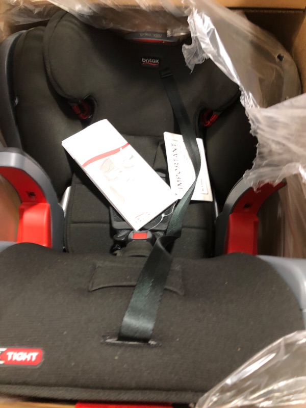 Photo 2 of Britax Grow with You ClickTight Plus Harness-2-Booster Car Seat, Jet Safewash Fabric
