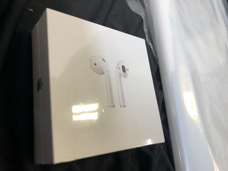 Photo 2 of Apple AirPods (2nd Generation) MV7N2AM/a with Charging Case - Stereo - Wireless - Bluetooth - Earbud - Binaural - in-ear
