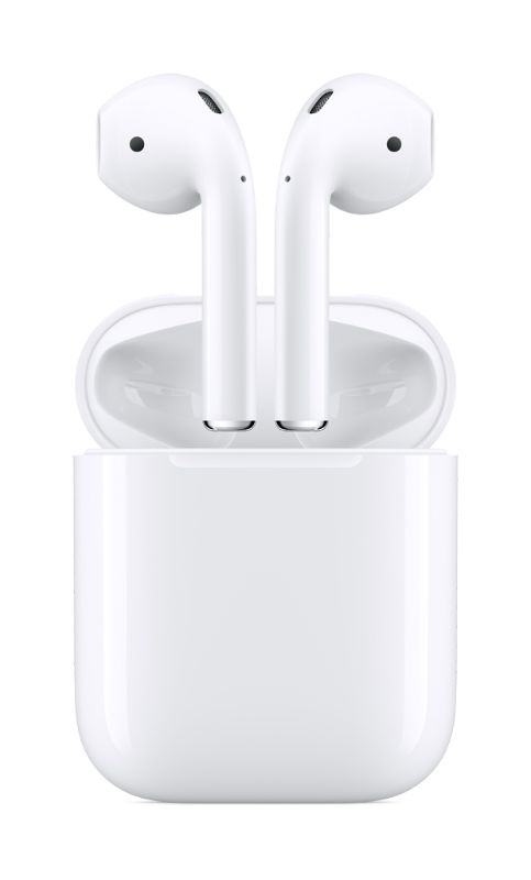 Photo 1 of Apple AirPods (2nd Generation) MV7N2AM/a with Charging Case - Stereo - Wireless - Bluetooth - Earbud - Binaural - in-ear
