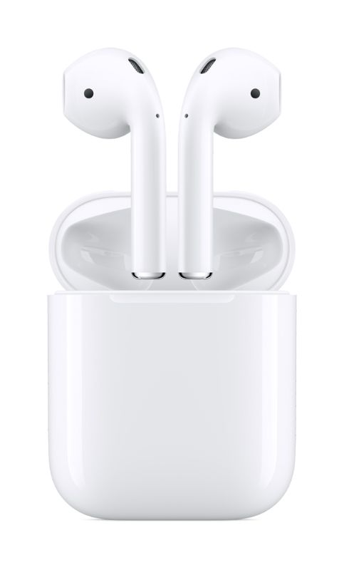 Photo 1 of Apple AirPods (2nd Generation) MV7N2AM/a with Charging Case - Stereo - Wireless - Bluetooth - Earbud - Binaural - in-ear
