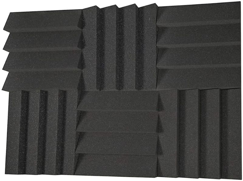 Photo 1 of Acoustic Panels Studio Foam Sound Proof Panels Noise Dampening Foam Studio Music Equipment Acoustical Treatments Foam 6 Pcs-12''12''2''
