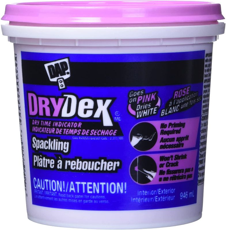 Photo 1 of 1 qt Dap  DryDex Interior/Exterior Spackling
