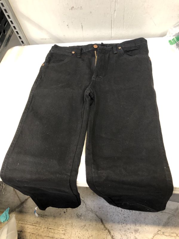 Photo 1 of BLACK PANTS SIZE 30 X 30 WRANGLER 