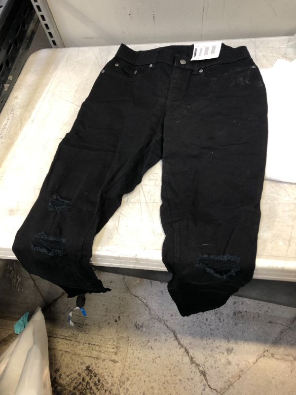 Photo 1 of BLACK WOMENS PANTS RIPPED SIZE SMALL