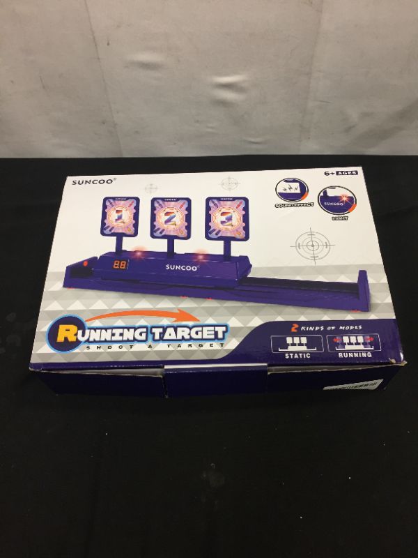 Photo 2 of SUNCOO Running Shooting Targets Electronic Scoring Auto Reset Digital Targets for Nerf Guns Toys, Christmas Stocking Stuffer Gift Idea Toy, Pinata Goodie Bag Fillers
