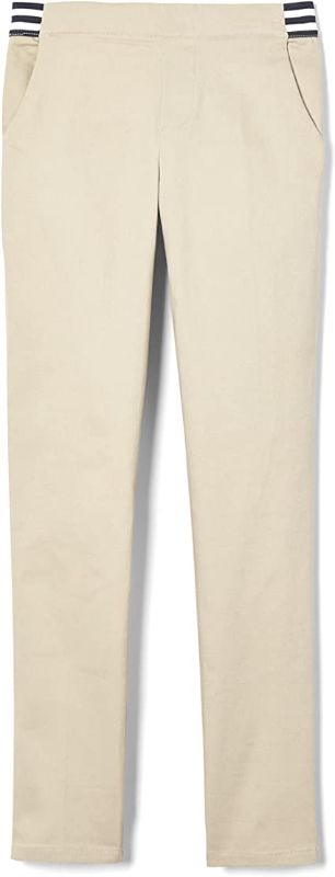 Photo 1 of French Toast Girls' Stretch Contrast Elastic Waist Pull-on Pant 14