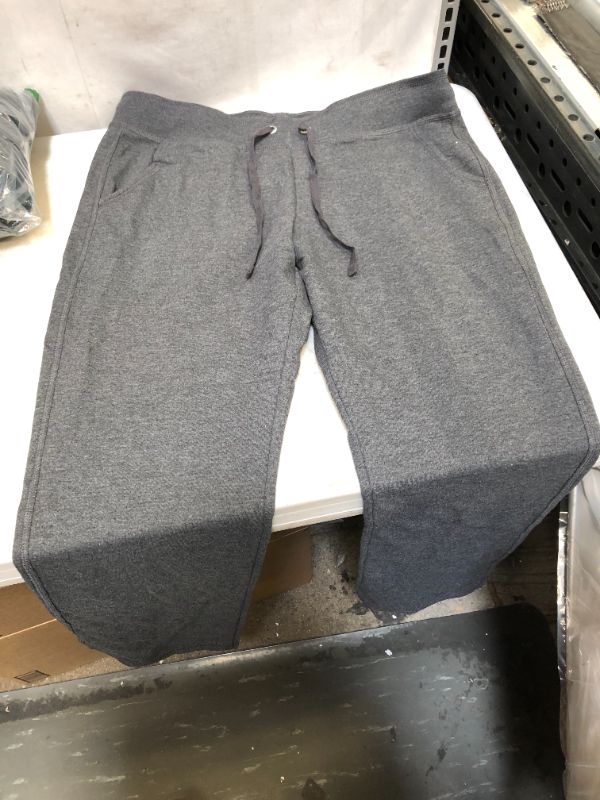 Photo 1 of HANES GREY SWEATPANTS SIZE LARGE (WOMEN'S)